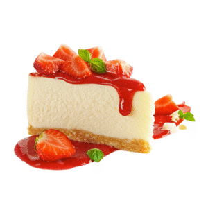 Pie de queso con fresa
